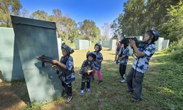 “走新”更走星空体育官网心！“沉浸式”国防教育激发少年儿童爱国热情(图6)