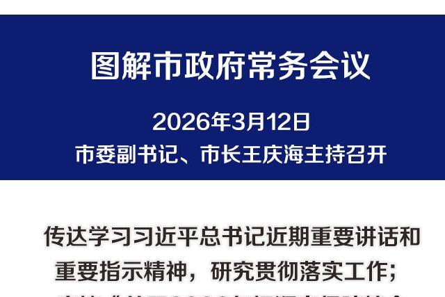 解读：市政府召开常务会议